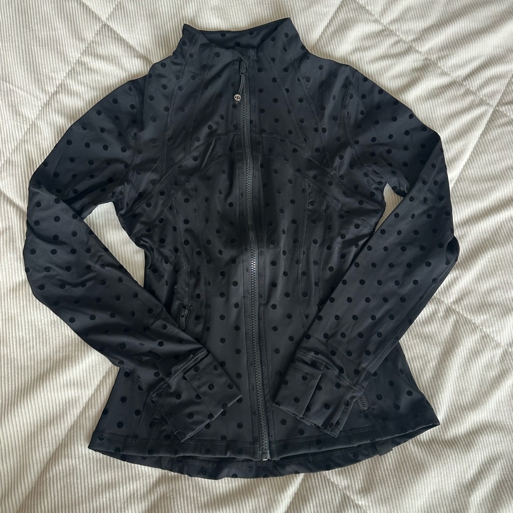 Black Polka Define Jacket